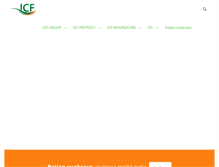 Tablet Screenshot of icf.fi