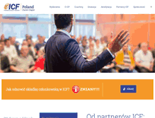 Tablet Screenshot of icf.org.pl