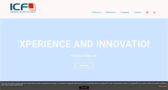 Desktop Screenshot of icf.com.es