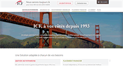 Desktop Screenshot of icf.fr